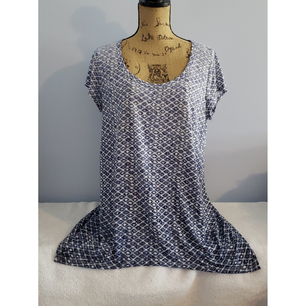 Max Jean Womans Short Sleeve Blouse Suze XL